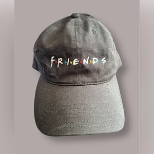 Black Friends Logo Cap